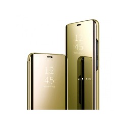 FLIP CLEAR VIEW CASE IPHONE 7/8 PLUS GOLD  FLIP CLEAR VIEW CASE IPHONE 7/8 PLUS GOLD